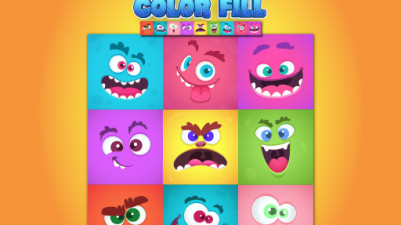 Monsters Color Fill